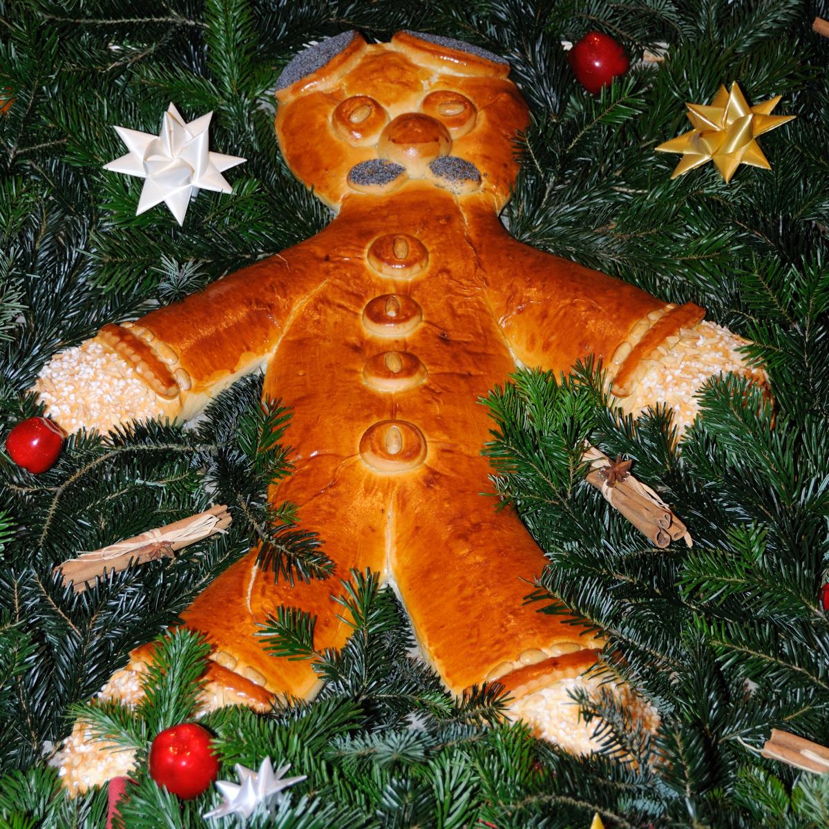 Dekoration Advents-Singen: Semmelmann